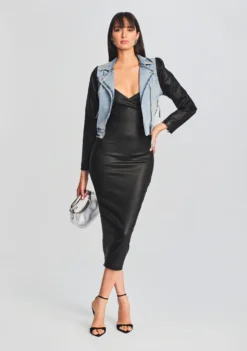 Norrie Coated Denim Dress -Fashion Loft Ecommerce Crop 20230816 SET1 ALANILOJACKETCOATEDBLACK 4225 ECOMM 8c75c896 5159 4ce3 8d50 8ec9740e2338 scaled