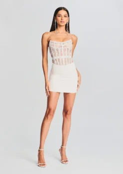 Blythe Embellished Dress -Fashion Loft Ecommerce Crop 20230816 SET1 BLYTHEDRESSWHITE 1078 ECOMM scaled
