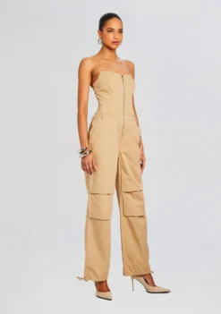 Stana Jumpsuit -Fashion Loft Ecommerce Crop 20240326 STANAJUMPSUIT SAND32464 ECOMM scaled