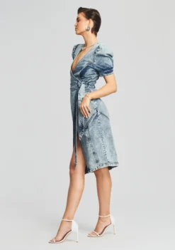 Zelda Wrap Dress 6 Zelda Wrap Dress -Fashion Loft Ecommerce Crop 220324 Retrofete eComm Set2 8073 scaled
