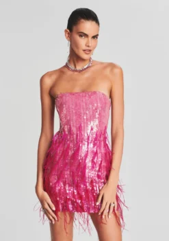 Anastasia Sequin Feather Dress -Fashion Loft Ecommerce Crop 220830 Retrofete Ecom SET2 SHOT24 2845 scaled