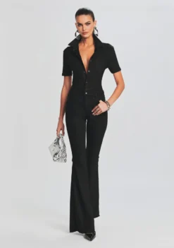 Lyla Coated Denim Jumpsuit -Fashion Loft Ecommerce Crop 221115 Ecom SET1 SHOT 10 2220 scaled