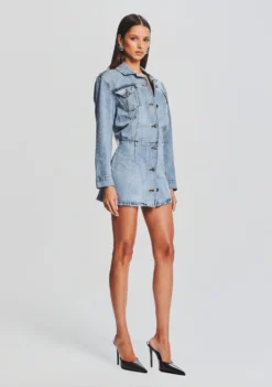 Laura Denim Dress -Fashion Loft Ecommerce Crop 23 09 21 LAURADRESS TIDAL 2084 ECOMM scaled
