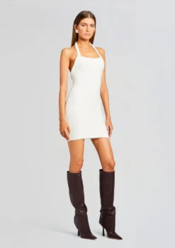 Georgiana Boucle Dress 7 Georgiana Boucle Dress -Fashion Loft Ecommerce Crop 23 10 17 GEORGIANADRESS WHITE ATHENAROBE 1662 ECOMM scaled