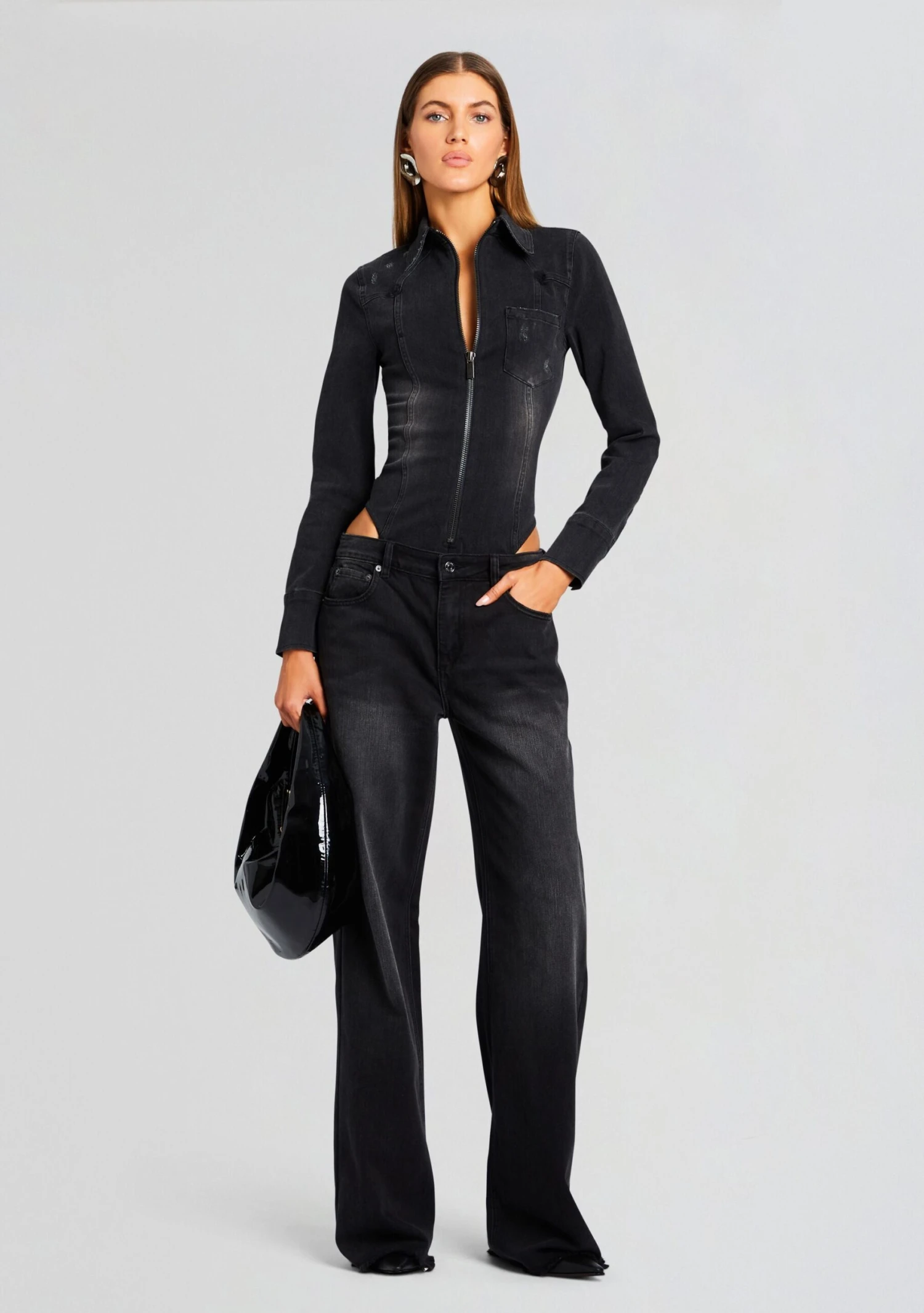 Helena Denim Bodysuit 5 Helena Denim Bodysuit - Image 5