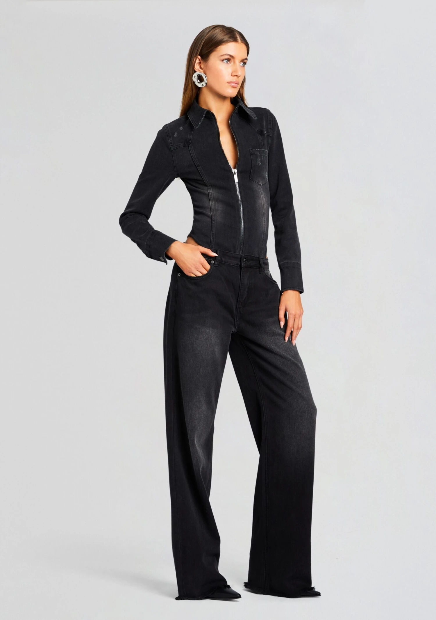 Helena Denim Bodysuit 3 Helena Denim Bodysuit - Image 3