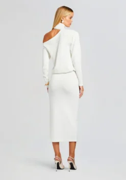 Charlotte Dress -Fashion Loft Ecommerce Crop 23 10 18 CHARLOTTEDRESS WHITE 1154 ECOMM scaled