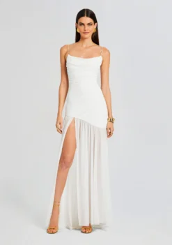 Alessia Dress -Fashion Loft Ecommerce Crop 23 10 25 ALESSIADRESS WHITE 2545 ECOMM scaled