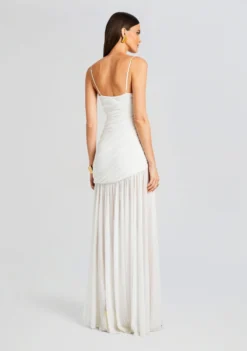 Alessia Dress -Fashion Loft Ecommerce Crop 23 10 25 ALESSIADRESS WHITE 2562 ECOMM scaled