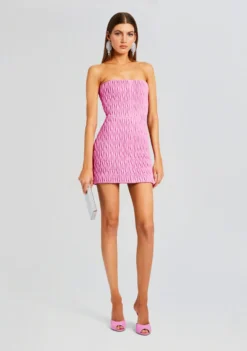 Vianne Embellished Leather Dress