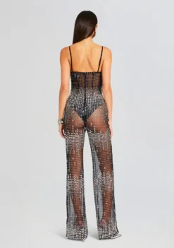 Adelynne Sequin Jumpsuit 8 Adelynne Sequin Jumpsuit -Fashion Loft Ecommerce Crop 23 11 15 ADELYNNEJUMPSUIT BLACKSILVER 1990 ECOMM scaled