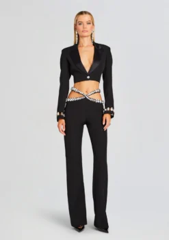 Kaz Pant -Fashion Loft Ecommerce Crop 23 11 15 KAZPANT BLACKSILVER 1756 ECOMM scaled