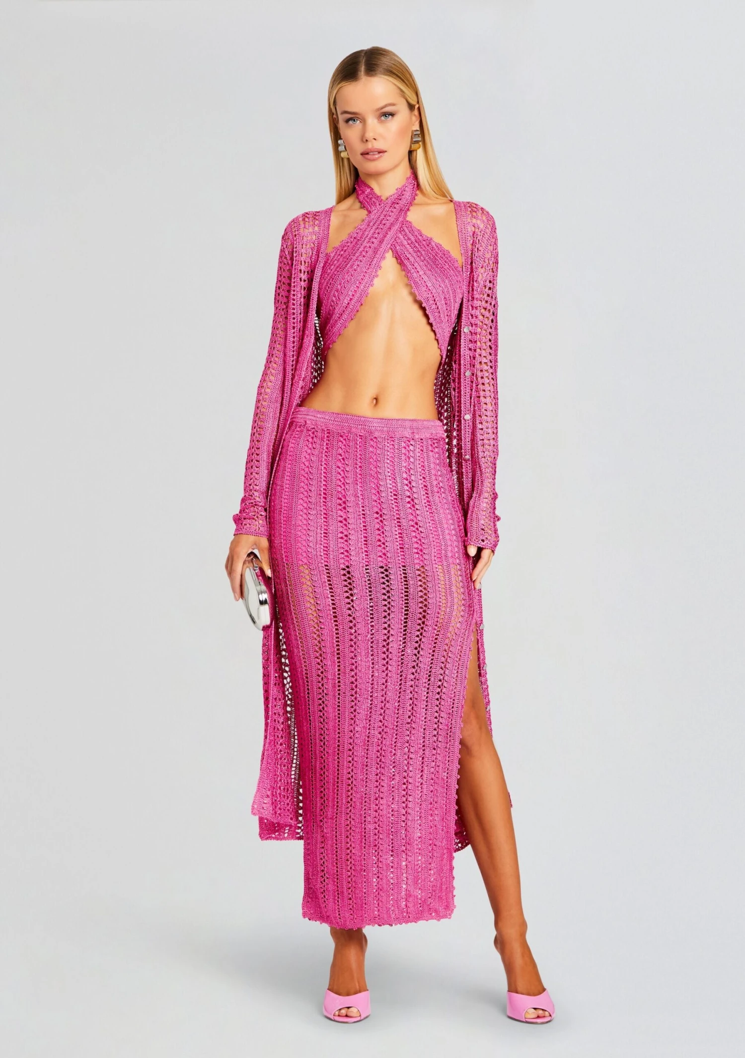 Susan Crochet Wrap Top 2 Susan Crochet Wrap Top - Image 2