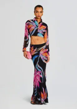 Margo Crop Shirt -Fashion Loft Ecommerce Crop 23 11 16 MARGO2269SHIRT BLACK 2081 ECOMM scaled