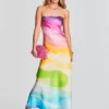 Aimee Silk Long Dress