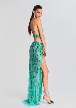 Vice Sequin Feather Dress -Fashion Loft Ecommerce Crop 230510 RETROFETE SET1 5133 eComm scaled