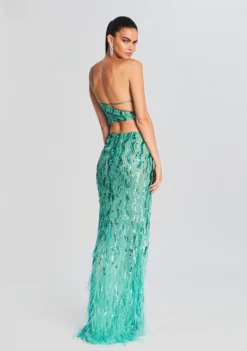 Vice Sequin Feather Dress -Fashion Loft Ecommerce Crop 230510 RETROFETE SET1 5149 eComm scaled