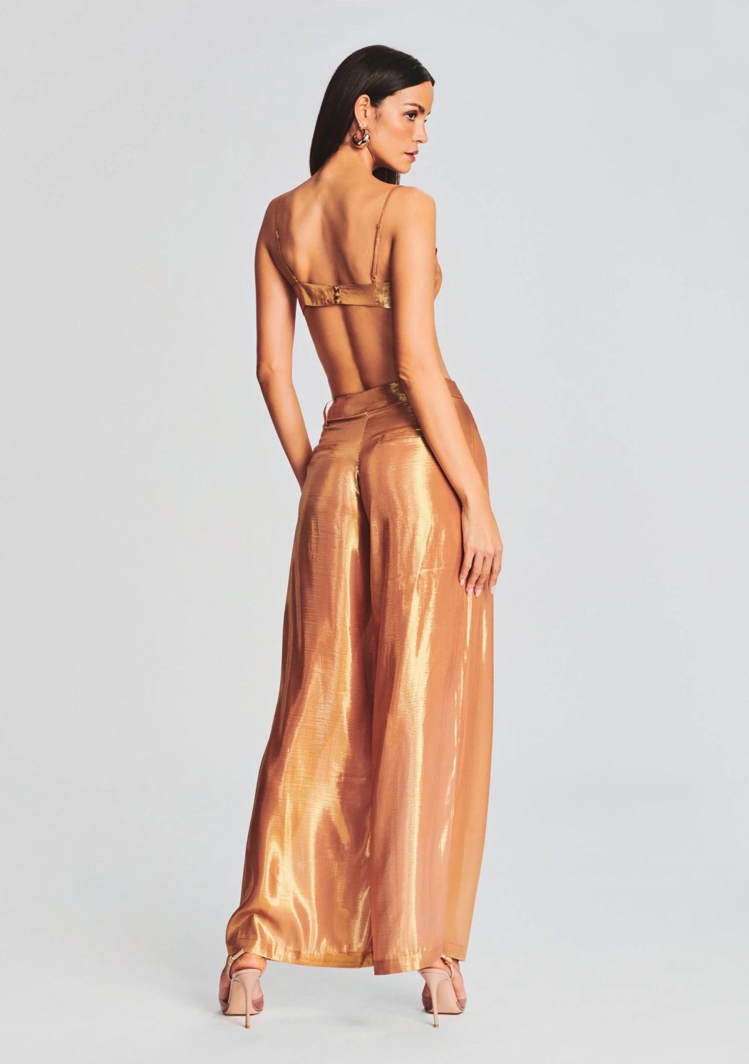 Arista Silk Chiffon Pant 4 Arista Silk Chiffon Pant - Image 4