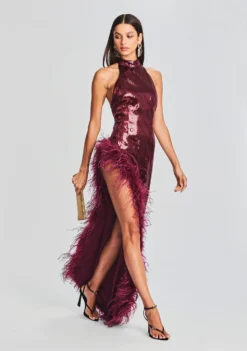 Vixen Sequin Feather Dress 9 Vixen Sequin Feather Dress -Fashion Loft Ecommerce Crop 230816 SET2 VIXENDRESS 6485 ECOMM scaled