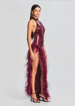Vixen Sequin Feather Dress 7 Vixen Sequin Feather Dress -Fashion Loft Ecommerce Crop 230816 SET2 VIXENDRESS 6534 ECOMM scaled