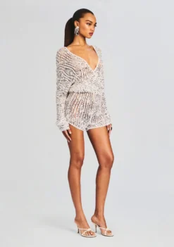 Meadow Sequin Crochet Romper 8 Meadow Sequin Crochet Romper -Fashion Loft Ecommerce Crop 231128 MEADOWROMPER 0234 ECOMM scaled