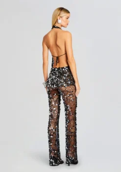 Cali Sequin Crochet Jumpsuit 8 Cali Sequin Crochet Jumpsuit -Fashion Loft Ecommerce Crop 24 01 10 CALIJUMPSUIT BLACK 0781 ECOMM scaled