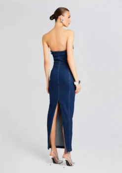 Aaliyah Dress -Fashion Loft Ecommerce Crop 24 02 29 AALIYAHDRESS DEEPSEA 0237 ECOMM scaled