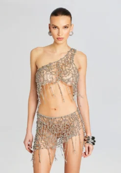 Lucienne Embellished Bra Top