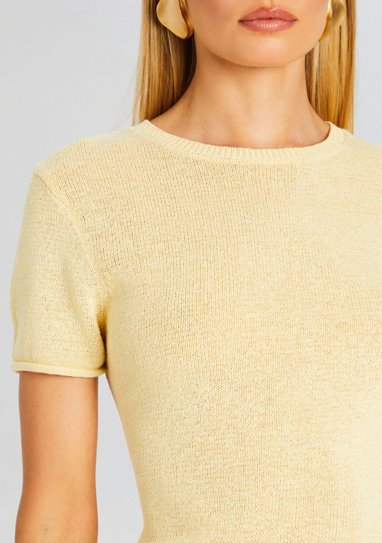 Clare Knit Baby Tee 2 Clare Knit Baby Tee - Image 2