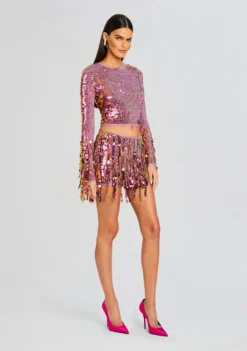 Miriam Sequin Crochet Top 7 Miriam Sequin Crochet Top -Fashion Loft Ecommerce Crop 24 03 12 MIRIAMTOP NICOLASKIRT THISTLEFLOWER 1227 ECOMM scaled