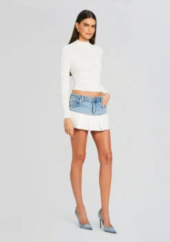 Blossom Mini Skirt -Fashion Loft Ecommerce Crop 24 03 13 BLOSSOMMINISKIRT COASTLINE 1921 ECOMM scaled