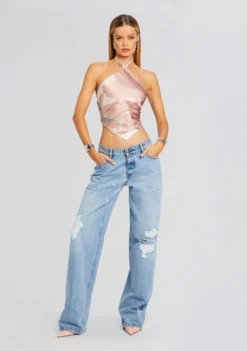 Jamie Silk Top 9 Jamie Silk Top -Fashion Loft Ecommerce Crop 24 03 13 JAMIETOP DUSTYPINK OHIRPANT TELAVIVSAND 0292 ECOMM scaled