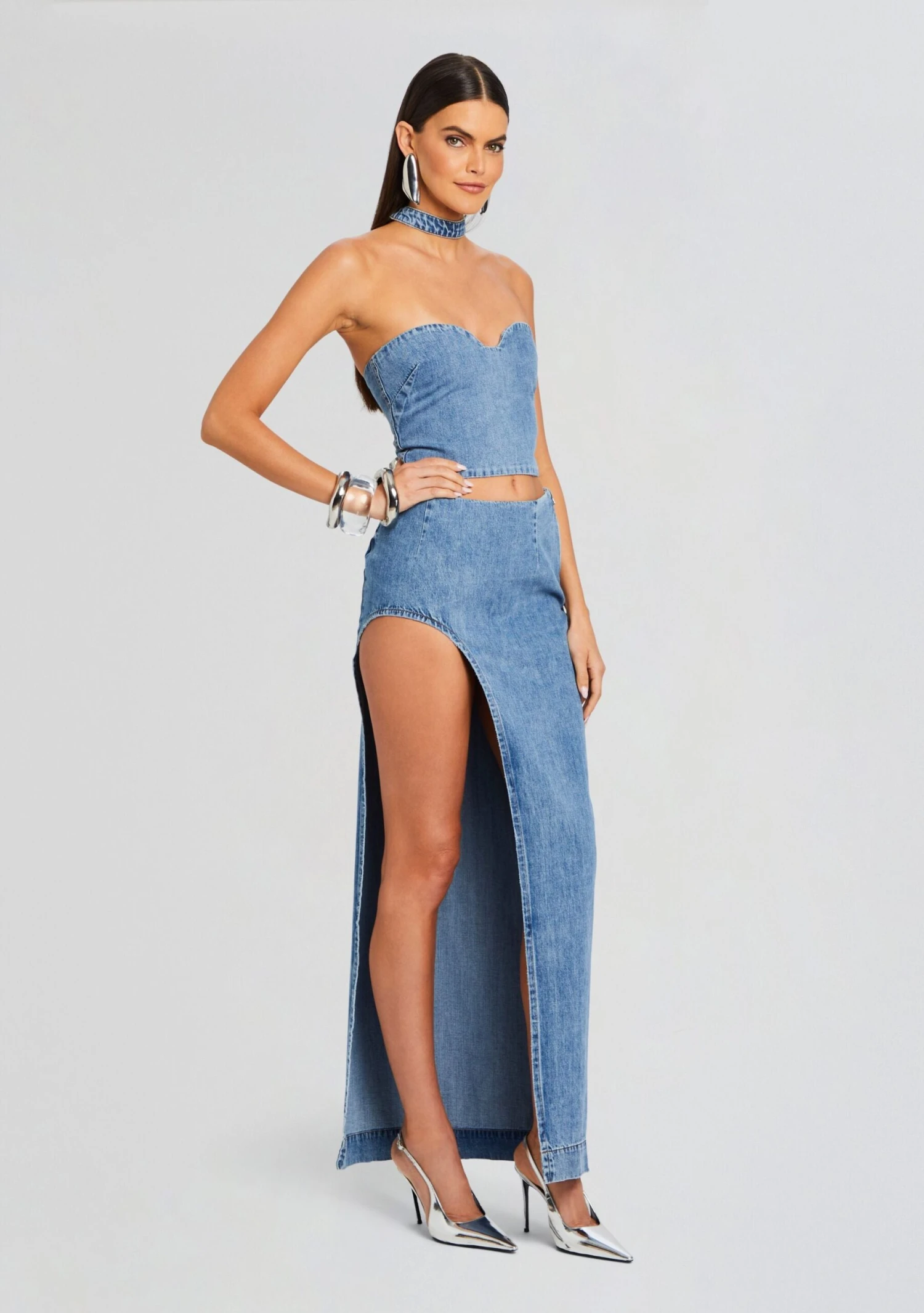 Wynter Denim Skirt 3 Wynter Denim Skirt - Image 3