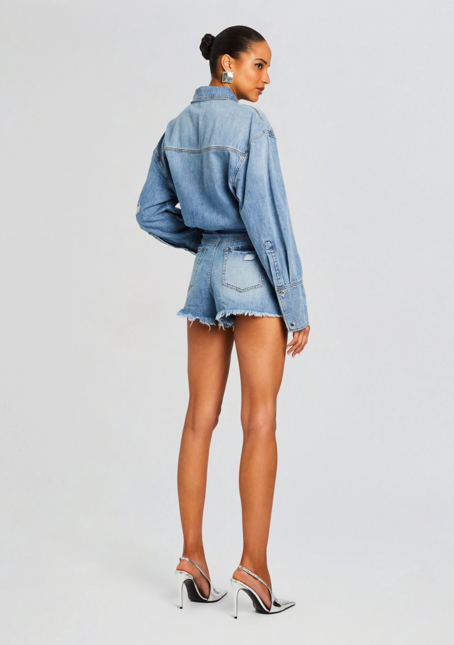Annie Denim Romper 4 Annie Denim Romper - Image 4