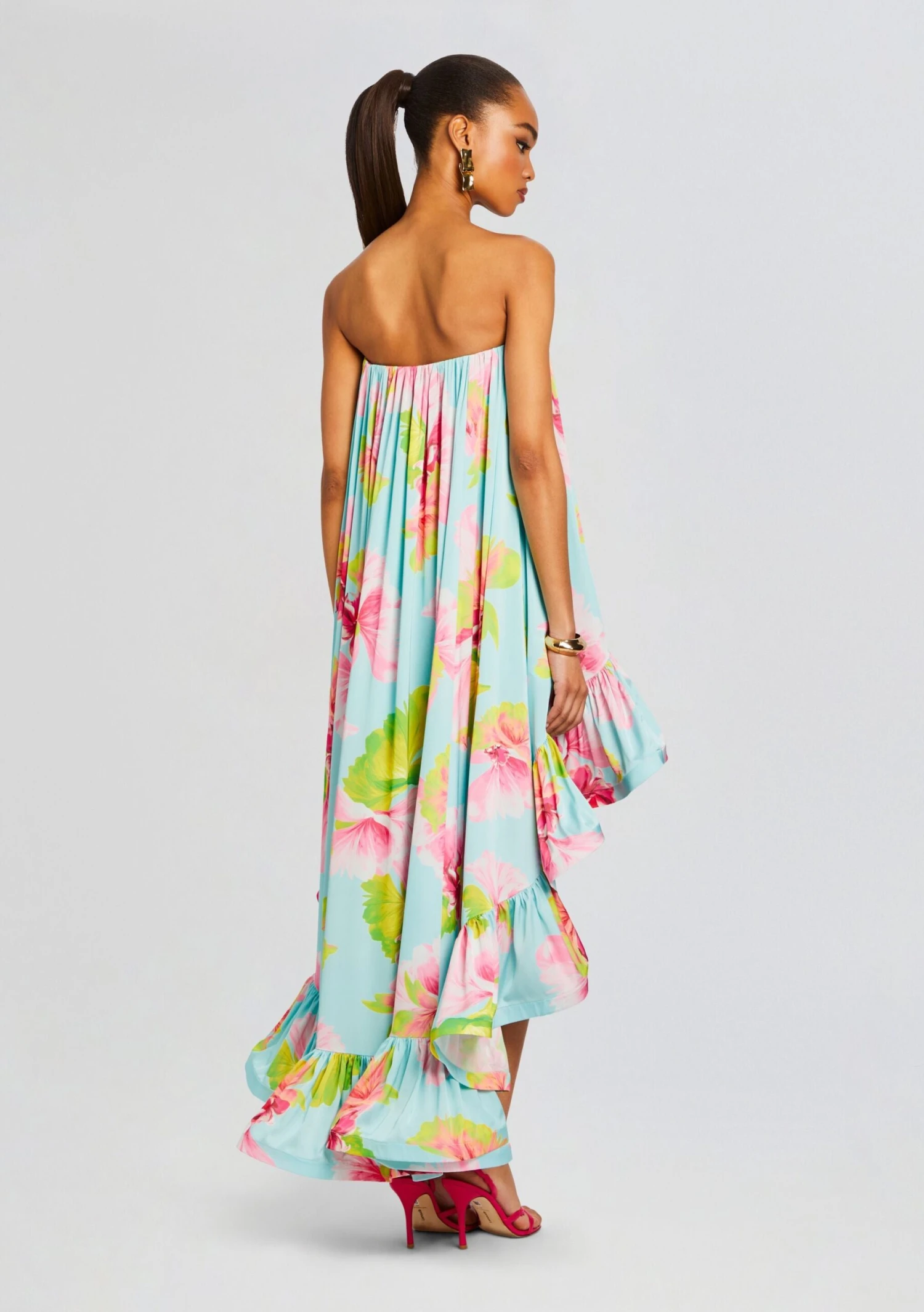 Mina High Low Dress 4 Mina High Low Dress - Image 4