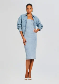 Fran Dress -Fashion Loft Ecommerce Crop 24 03 26 NICOLLEJACKET FRANDRESS COASTLINE 1410 ECOMM scaled