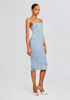 Fran Dress -Fashion Loft Ecommerce Crop 24 03 26 NICOLLEJACKET FRANDRESS COASTLINE 1491 ECOMM scaled