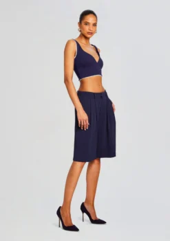 Paisley Short -Fashion Loft Ecommerce Crop 24 03 27 PAISLEYSKIRT NAVY 2373 ECOMM scaled