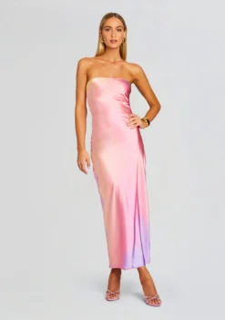 Cerith Silk Strapless Midi Dress -Fashion Loft Ecommerce Crop 24 04 16 CERITHDRESS SUNSETTIEDYE 2435 ECOMM scaled
