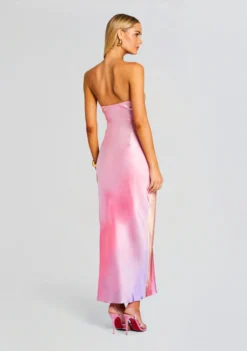 Cerith Silk Strapless Midi Dress -Fashion Loft Ecommerce Crop 24 04 16 CERITHDRESS SUNSETTIEDYE 2464 ECOMM scaled