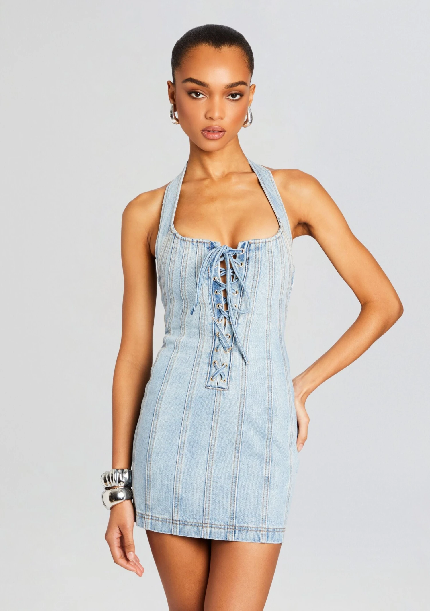Joan Denim Dress 5 Joan Denim Dress - Image 5