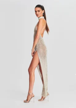 Gemma Crystal Chain Dress 7 Gemma Crystal Chain Dress -Fashion Loft Ecommerce Crop RF eComm 220920 SHOT 30 5893 scaled