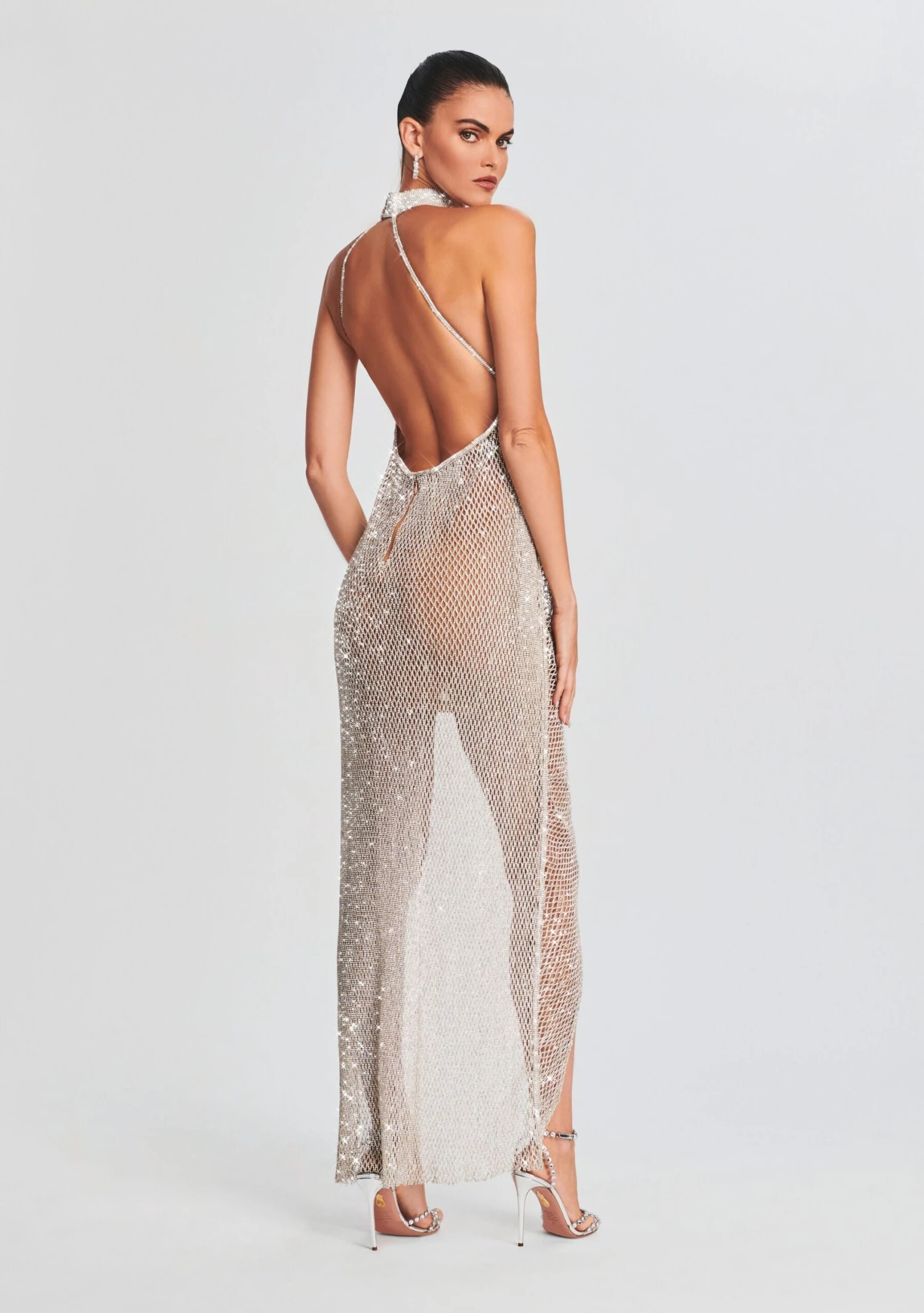 Gemma Crystal Chain Dress 4 Gemma Crystal Chain Dress - Image 4